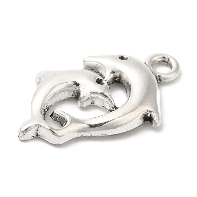 Alloy Dolphin Pendants LS-TIBEP-R336-079AS-FF-1
