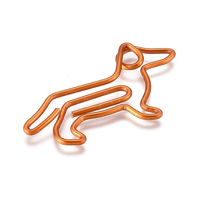 Dachshund Shape Iron Paperclips X-TOOL-L008-008O-1