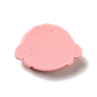 Lovely Opaque Resin Cabochons RESI-B012-06A-1