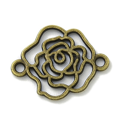 Tibetan Style Alloy Connector Charms TIBE-I026-5983AB-1