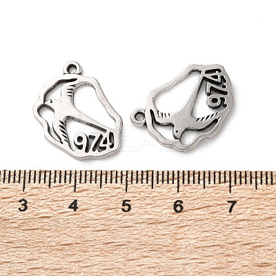Tibetan Style Alloy Pendants PALLOY-R154-03AS-1