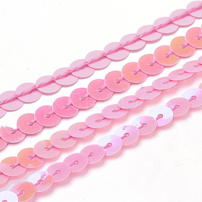 Plastic Paillette/Sequins Chain Rolls BS15Y-1