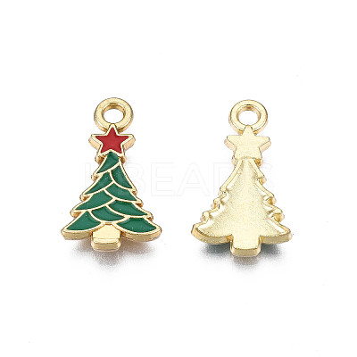 Rack Plating Alloy Enamel Pendants LS-ENAM-N055-168-1