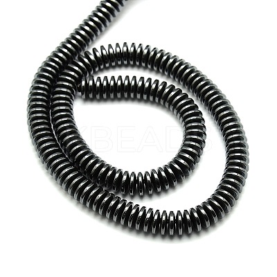 Grade AA Non-magnetic Synthetic Hematite Beads Strands X-G-F161-14A-1