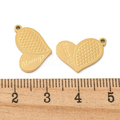 Ion Plating(IP) 304 Stainless Steel Pendants STAS-S135-05G-1