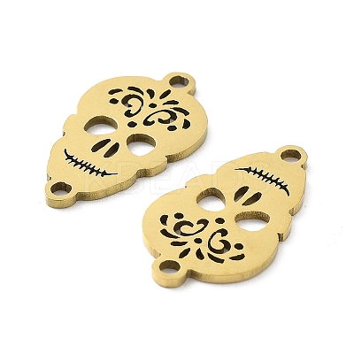 Ion Plating(IP) 201 Stainless Steel Connector Charms STAS-A090-15G-1