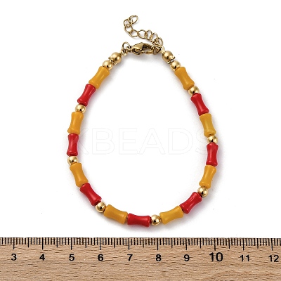 304 Stainless Steel Bracelets for Women BJEW-M056-07G-1