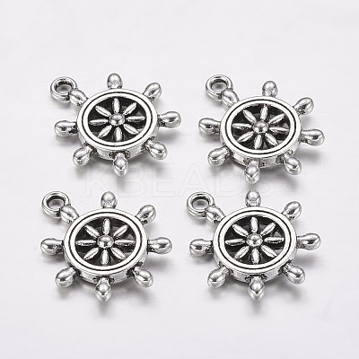 Tibetan Style Alloy Pendants LS-TIBEP-A122979-AS-FF-1