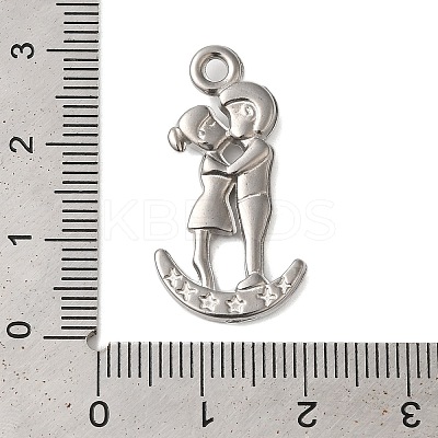 Non-Tarnish 304 Stainless Steel Pendants STAS-N103-36P-1