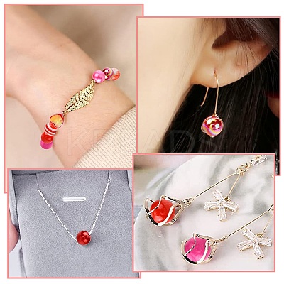 Valentine's Day DIY Beads Jewelry Making Finding Kit DIY-CJ0002-29-1
