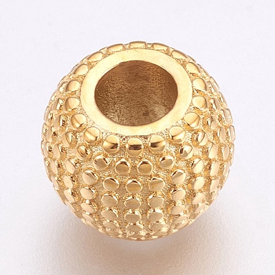 Ion Plating(IP) 304 Stainless Steel European Beads LS-STAS-O097-119G-1