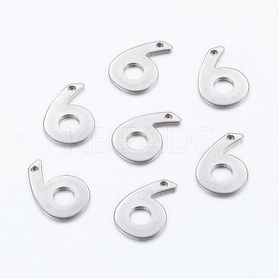 Tarnish Resistant 201 Stainless Steel Pendants LS-STAS-F128-01P-6-1-1
