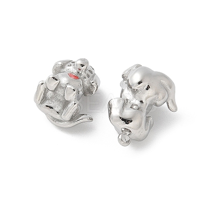 304 Stainless Steel Enamel Pendants STAS-Z122-20P-1