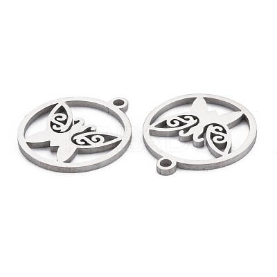 Non-Tarnish 304 Stainless Steel Pendants STAS-N095-061-1