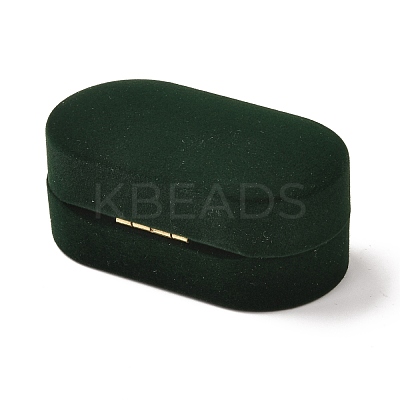 Rectangle Velvet Couple Rings Box CON-P013-A01-A-1