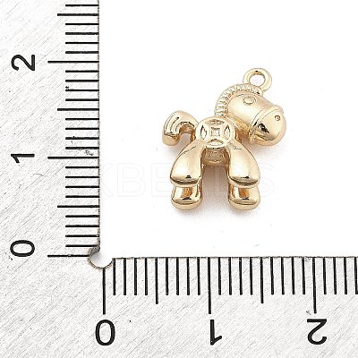 Brass Micro Pave Cubic Zirconia Pendants LS-KK-M306-06G-03-1