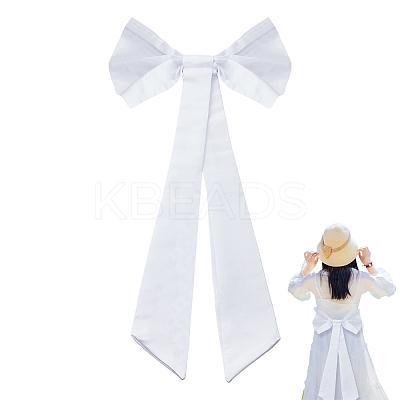 Detachable Velvet Bowknot for Garment Wedding Dress Accessories DIY-WH0588-13-1