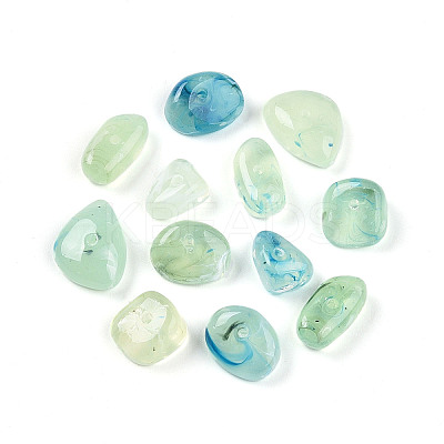 Transparent Acrylic Beads TACR-T028-39A-1