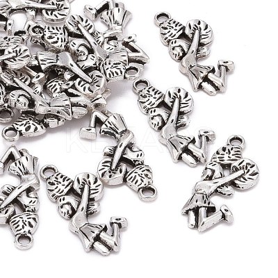 Tibetan Style Alloy Pendants TIBEP-A19784-AS-LF-1