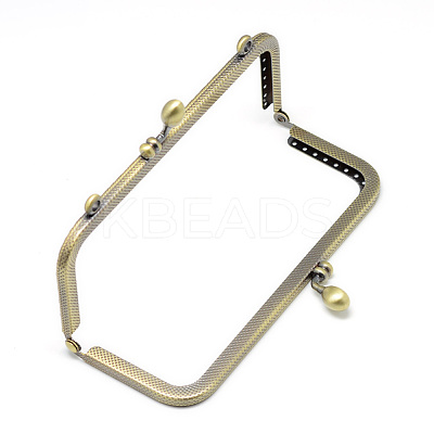 Iron Purse Frame Handle for Bag Sewing Craft Tailor Sewer X-FIND-T008-082AB-1