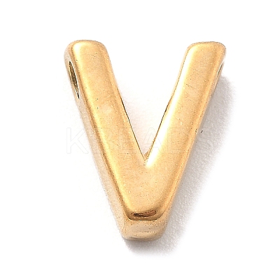 Ion Plating(IP) 304 Stainless Steel Charms STAS-R138-07G-V-1