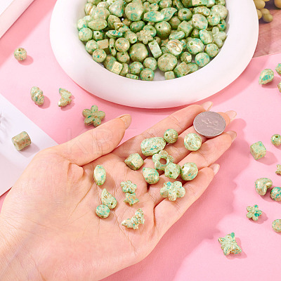100G Opaque Acrylic Beads FIND-TA0008-40-1
