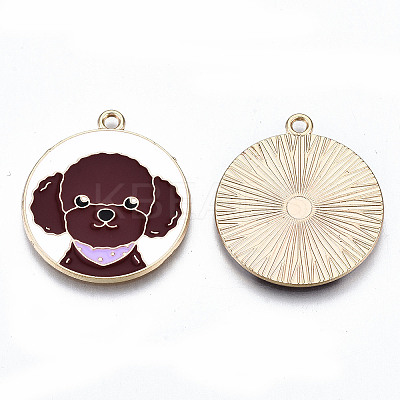 Eco-Friendly Alloy Enamel Pendants LS-X-ENAM-Q437-054B-NR-1