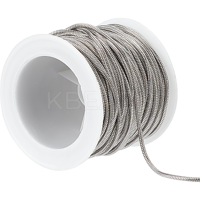 1Roll Stainless Steel Snake Chains STAS-BBC0006-87B-1