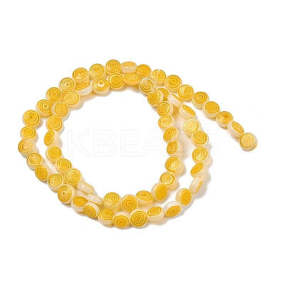 Handmade Lampwork Beads Strands LK-R004-51C-1
