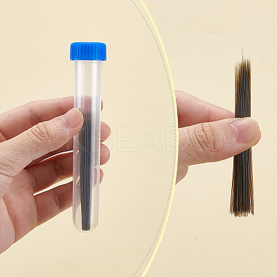 1000Pcs Plastic Simulated Animal Whiskers for Crafts Needle Felting DIY-NB0014-33-1