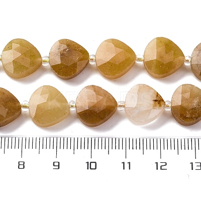 Natural Red Aventurine Beads Strands G-P570-E07-02-1
