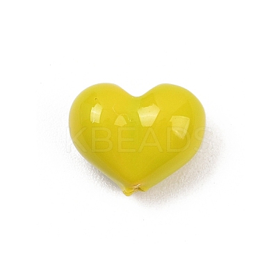 Brass Enamel Beads KK-G541-01B-1