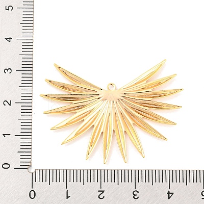 Rack Plating Brass Pendants KK-M261-06G-1