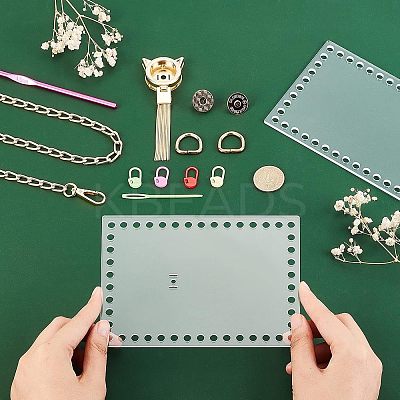 DIY Purse Making Kit DIY-WH0019-37-1