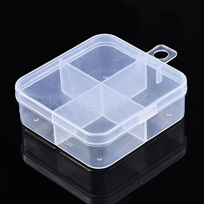 Square Polypropylene(PP) Bead Storage Container CON-N011-008-1