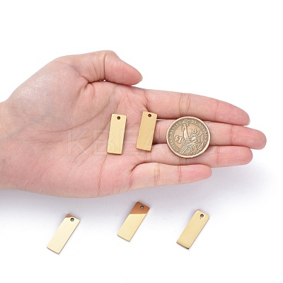Ion Plating(IP) 304 Stainless Steel Pendants STAS-I140-22B-G-1