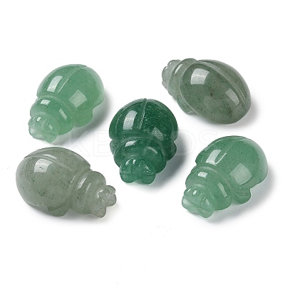 Natural Green Aventurine Carved Healing Figurines G-B062-02A-1