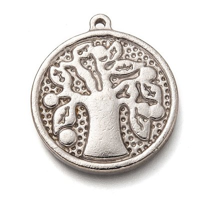 Non-Tarnish 304 Stainless Steel Pendants STAS-H123-19P-1