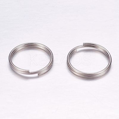 Tarnish Resistant 304 Stainless Steel Split Rings A-STAS-F117-33P-1