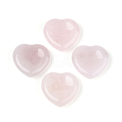 Natural Rose Quartz Worry Stones G-A213-09B-1