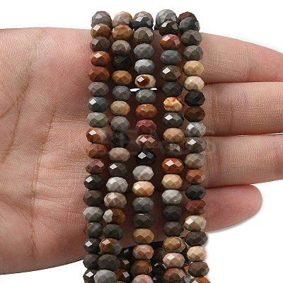 Natural Alashan Agate Bead Strands G-D344-A16-1
