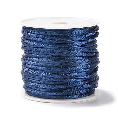 Nylon Satin Rattail Cords NWIR-O002-08-1