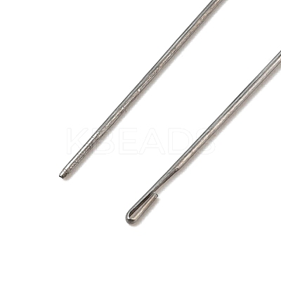 Steel Beading Needles with Hook for Bead Spinner TOOL-C009-01A-03-1