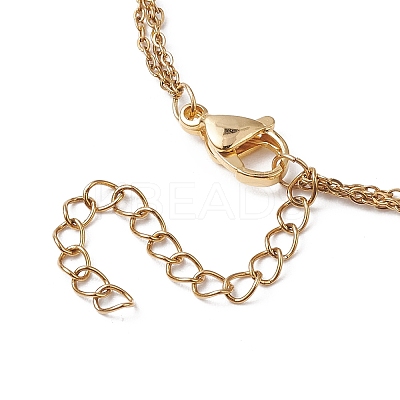 Round ABS Plastic Imitation Pearl Beads Necklace & Bracelet & Dangle Earring Sets for Women SJEW-JS01306-1
