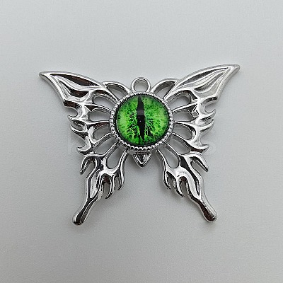 Alloy Resin Pendants FIND-WH0366-169I-1