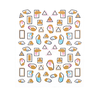 Summer Nail Decals Stickers MRMJ-R102-DP8027-1