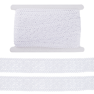 10 Yards Flat Cotton Lace Ribbon OCOR-GF0002-78A-1