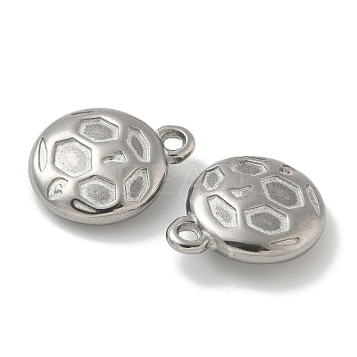 Anti-Tarnish 304 Stainless Steel Pendants STAS-Q334-12P-01-1