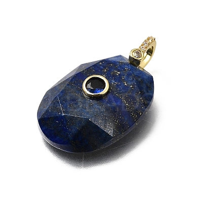 Natural Dyed Lapis Lazuli Pendants GG-CBA7610-06G-06-1