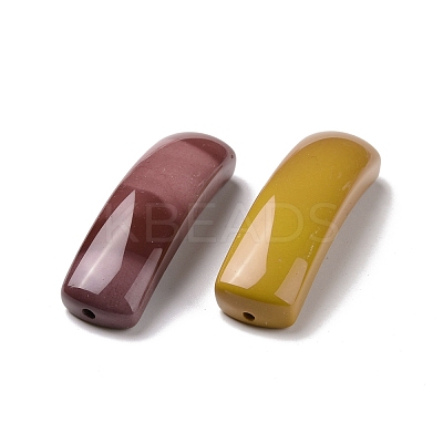 Natural Mookaite Connector Charms G-D460-02G-1